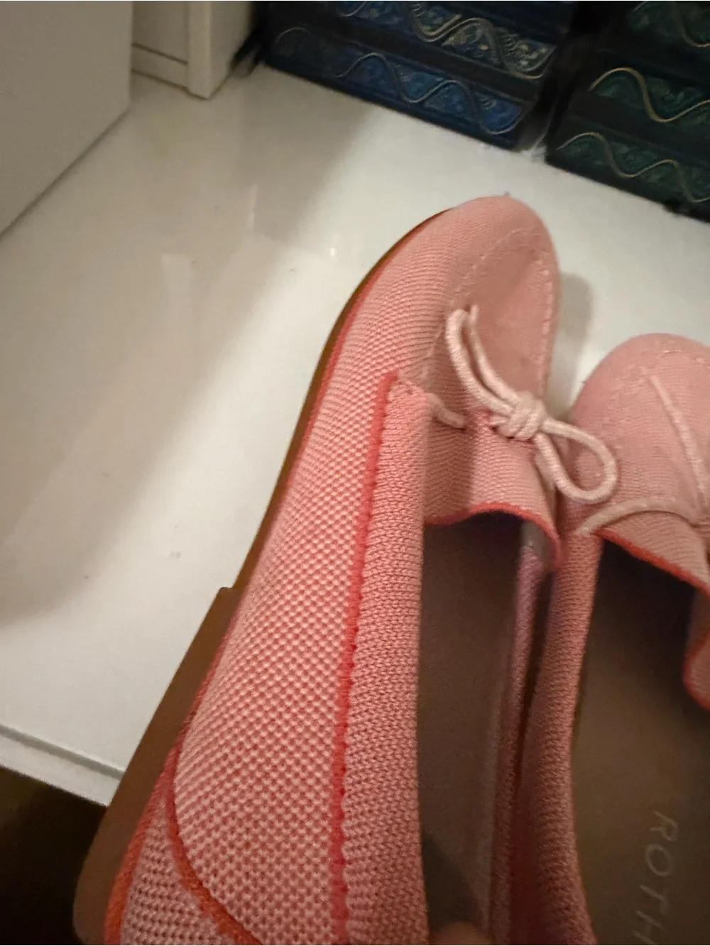 Like New Rothy's Women's The Boat Shoe Sunbaked Pink